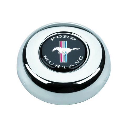 Part 5688 Ford Mustang Chrome Horn Button