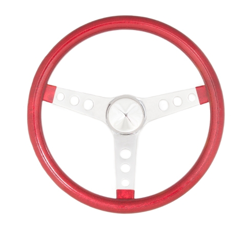 Grant 8525 Edge Series Red Vinyl Steering Wheel 1 Pack